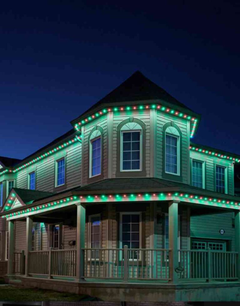 Permanent holiday outdoor lighting Nova Scotia