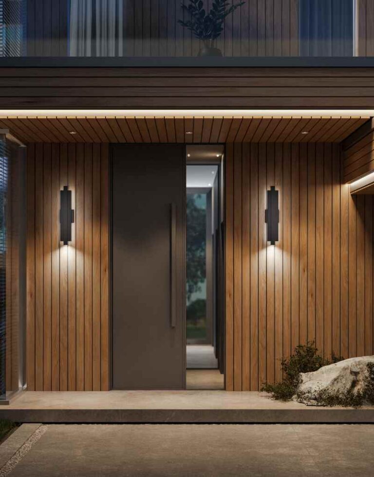 Architectural Outdoor Lighting Wall