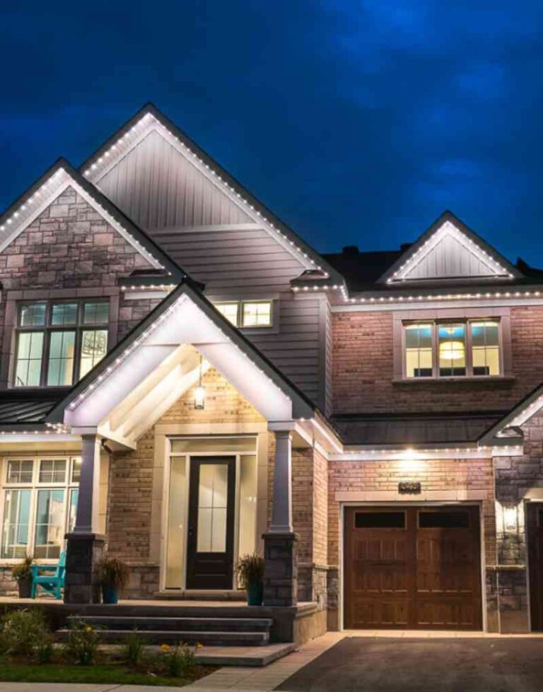Permanent holiday outdoor lighting Nova Scotia