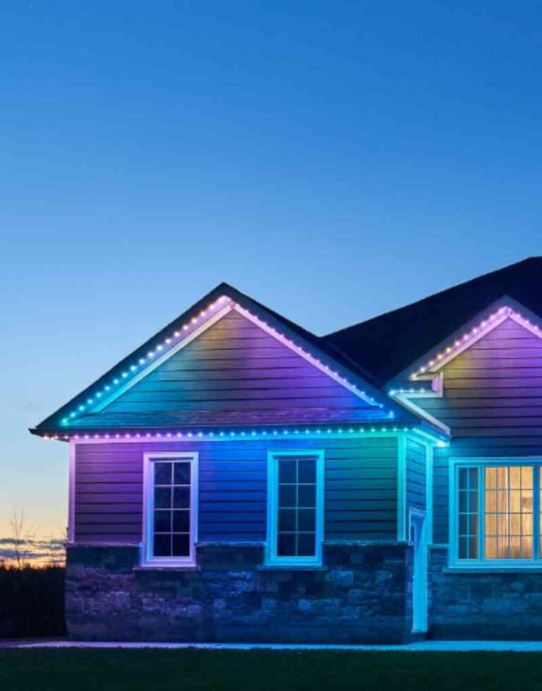 Permanent holiday outdoor lighting Nova Scotia