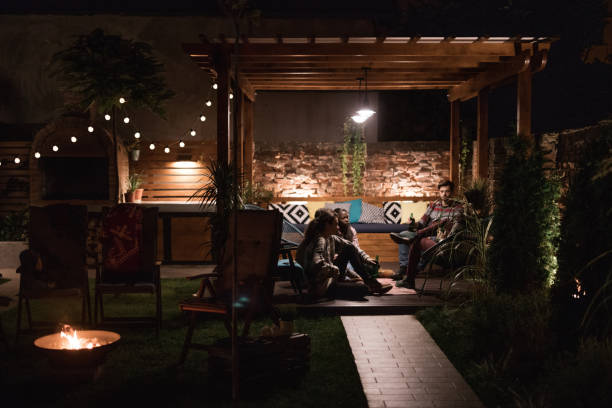 Light Your Stone Patio